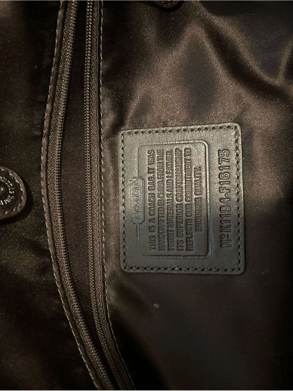 Vintage Coach Sateen Jacquard Signature Satchel 🥥🍒